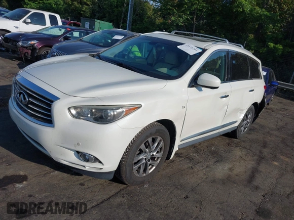 2015 Infiniti QX60 z VIN 5N1AL0MM8FC517929, wystawiony jako IAAI lot #42118295 z przebiegiem 104 188 mil mil oraz . Historia ofert i sprzedaży dostępna na DreamBid. Obrazek 19.