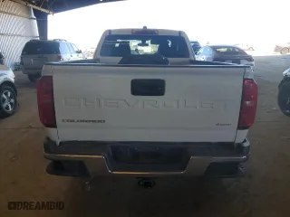 2022 Chevrolet Colorado 2WD Work Truck with VIN 1GCHSBEA1N1272004, listed as a Copart auction lot 50339565 with 0 mi miles and Salvage Title. Bid and sale history available at carsss.com. Image 6.
