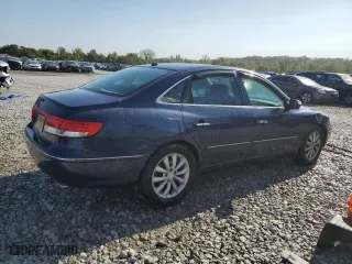 2007 Hyundai Azera SE with VIN KMHFC46F17A222969, listed as a Copart auction lot 73782924 with 88,522 mi miles and Salvage Title. Bid and sale history available at carsss.com. Image 3.