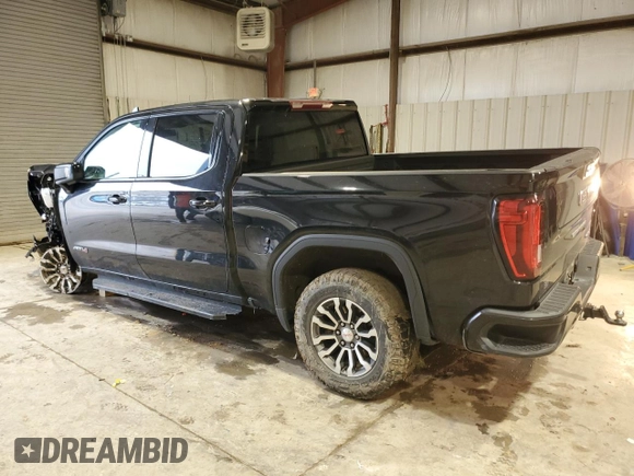 2021 GMC Sierra 1500 AT4 with VIN 1GTP9EEL8MZ447276, listed as a Copart auction lot 45757975 with 70,086 mi miles and Salvage Title. Bid and sale history available at carsss.com. Image 2.