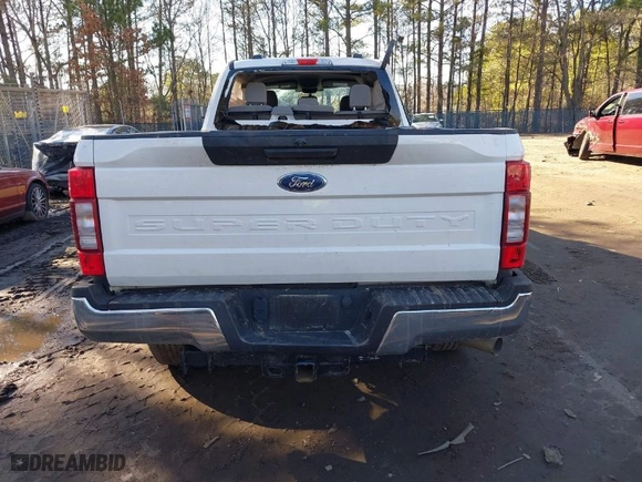 2022 Ford Super Duty F-250 SRW XL with VIN 1FT7W2B6XNEE45351, listed as a IAAI auction lot 41696612 with 12,773 mi miles. Bid and sale history available at carsss.com. Image 16.