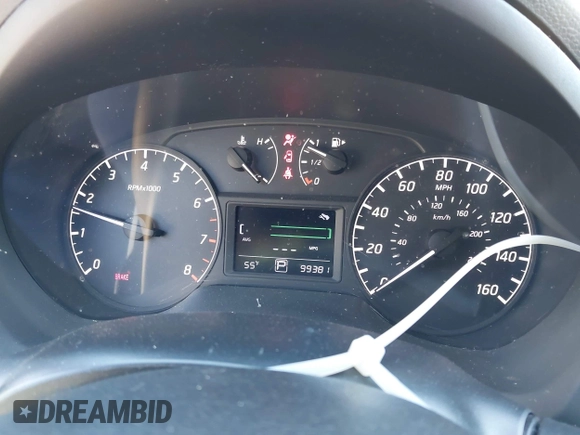 2016 Nissan Sentra S with VIN 3N1AB7AP6GY319909, listed as a IAAI auction lot 40891998 with 99,381 mi miles. Bid and sale history available at carsss.com. Image 7.