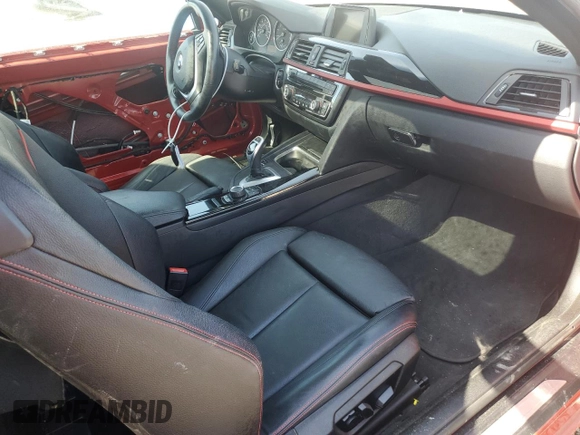 2014 BMW 4 Series 428i xDrive with VIN WBA3N5C51EF715633, listed as a Copart auction lot 47994365 with 90,442 mi miles and Salvage Title. Bid and sale history available at DreamBid. Image 8.