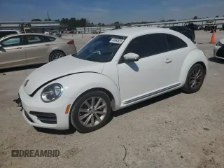 2017 Volkswagen Beetle 1.8T SE with VIN 3VWJ17AT0HM607718, listed as a Copart auction lot 48564925 with 72,339 mi miles and Salvage Title. Bid and sale history available at carsss.com. Image 1.