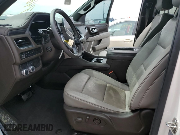 2022 GMC Yukon XL SLT with VIN 1GKS1GKD2NR167076, listed as a Copart auction lot 74606914 with 43,208 mi miles and Non Repairable. Bid and sale history available at carsss.com. Image 7.