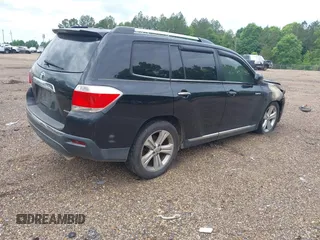 2012 Toyota Highlander Limited with VIN 5TDDK3EH0CS144483, listed as a IAAI auction lot 42183538 with Not provided miles and . Bid and sale history available at DreamBid. Image 4.