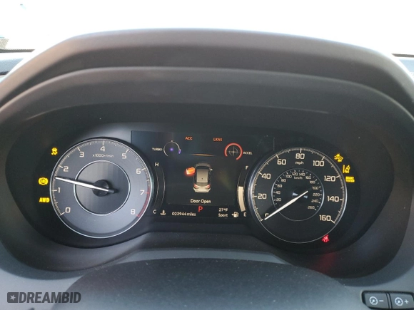 2020 Acura RDX w/Advance Pkg with VIN 5J8TC2H7XLL029415, listed as a Copart auction lot 87935035 with 23,944 mi miles and Salvage Title. Bid and sale history available at carsss.com. Image 9.
