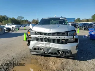 2021 Chevrolet Silverado 1500 Custom with VIN 1GCRWBEK3MZ350607, listed as a Copart auction lot 82812734 with 60,849 mi miles and Non Repairable. Bid and sale history available at DreamBid. Image 11.