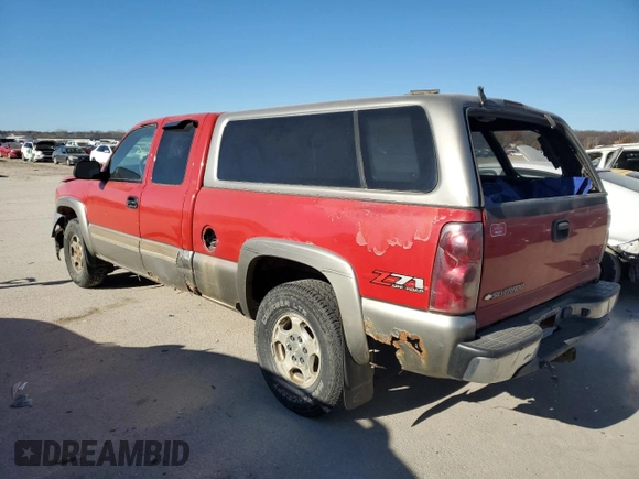 2003 Chevrolet Silverado 1500 with VIN 2GCEK19V131212211, listed as a Copart auction lot 83653254 with 0 mi miles and Salvage Title. Bid and sale history available at carsss.com. Image 2.