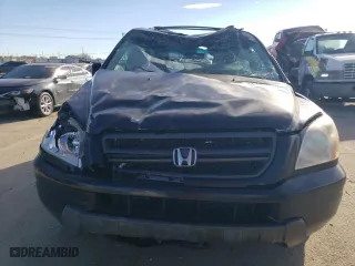 2003 Honda Pilot EX with VIN 2HKYF18613H607127, listed as a Copart auction lot 81435813 with 331,325 mi miles and Salvage Title. Bid and sale history available at carsss.com. Image 5.