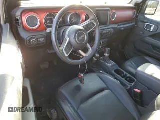 2020 Jeep Wrangler Rubicon z VIN 1C4HJXCGXLW239607, wystawiony jako Copart lot #81959434 z przebiegiem Nie podano mil oraz Szkoda całkowita • Salvage title. Historia ofert i sprzedaży dostępna na DreamBid. Obrazek 8.