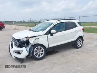 2018 Ford EcoSport SE z VIN MAJ3P1TE3JC238906, wystawiony jako IAAI lot #42312847 z przebiegiem 94 049 mil mil oraz . Historia ofert i sprzedaży dostępna na DreamBid. Obrazek 2.