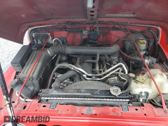 2003 Jeep Wrangler Sport with VIN 1J4FA49S83P369892, listed as a Copart auction lot 56536745 with 182,535 mi miles and Salvage title. Bid and sale history available at DreamBid. Image 12.