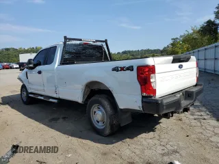 2022 Ford F-250 XL with VIN 1FT7X2B61NEE67333, listed as a Copart auction lot 74192824 with 36,521 mi miles and Salvage Title. Bid and sale history available at DreamBid. Image 2.
