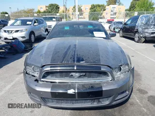 2014 Ford Mustang V6 with VIN 1ZVBP8AM9E5210284, listed as a IAAI auction lot 41957298 with 108,579 mi miles. Bid and sale history available at carsss.com. Image 12.