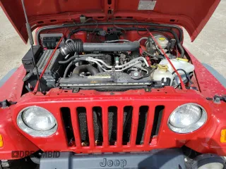 2005 Jeep Wrangler Sport with VIN 1J4FA49S55P372302, listed as a Copart auction lot 71910584 with 116,099 mi miles and Clean Title. Bid and sale history available at carsss.com. Image 12.