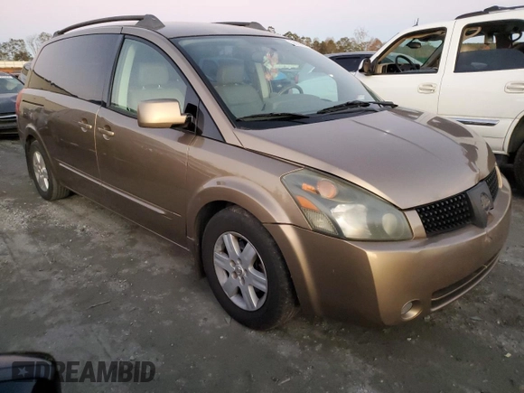 2004 Nissan Quest SE with VIN 5N1BV28U34N330975, listed as a Copart auction lot 79679994 with 170,510 mi miles and Salvage Title. Bid and sale history available at carsss.com. Image 4.