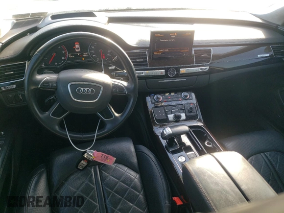 2017 Audi A8 Sport with VIN WAU43AFD1HN010007, listed as a Copart auction lot 86242694 with 68,612 mi miles and Salvage Title. Bid and sale history available at DreamBid. Image 8.