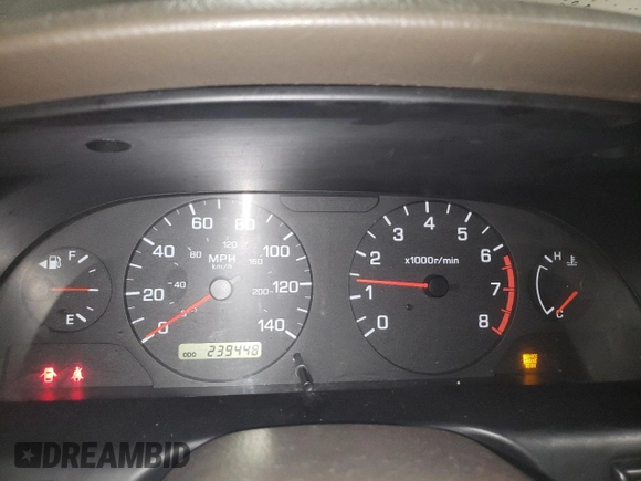 2001 Nissan Altima GXE with VIN 1N4DL01D91C144002, listed as a Copart auction lot 80976494 with 239,448 mi miles and Salvage Title. Bid and sale history available at carsss.com. Image 9.
