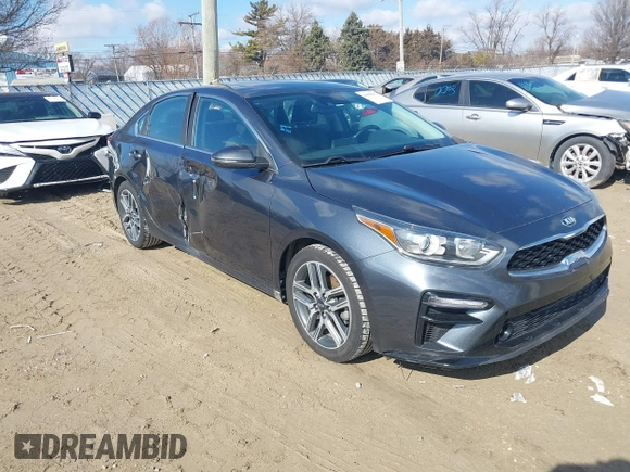 2021 Kia Forte EX with VIN 3KPF54AD8ME280316, listed as a IAAI auction lot 41688647 with 82,380 mi miles and . Bid and sale history available at DreamBid. Image 1.