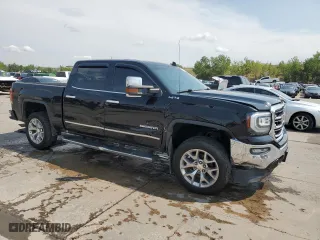 2016 GMC Sierra 1500 SLT with VIN 3GTU2NEJ6GG384091, listed as a Copart auction lot 70389814 with 99,871 mi miles and Salvage Title. Bid and sale history available at carsss.com. Image 4.