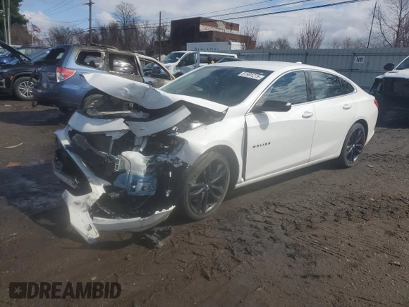 2018 Chevrolet Malibu LT with VIN 1G1ZD5ST0JF184637, listed as a Copart auction lot 51991275 with Not Provided miles and Salvage Title. Bid and sale history available at DreamBid. Image 1.