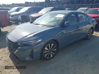 2024 Nissan Sentra SV with VIN 3N1AB8CV9RY308987, listed as a IAAI auction lot 42088526 with 9,778 mi miles and . Bid and sale history available at DreamBid. Image 2.