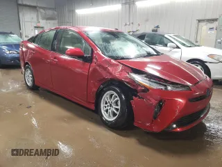 2019 Toyota Prius L Eco z VIN JTDKARFUXK3075083, wystawiony jako Copart lot #43968505 z przebiegiem 72 396 mil mil oraz Szkoda całkowita • Salvage title. Historia ofert i sprzedaży dostępna na DreamBid. Obrazek 4.