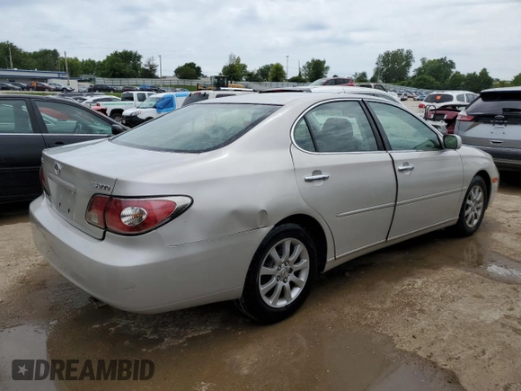 2003 Lexus ES 300 with VIN JTHBF30G036020559, listed as a Copart auction lot 56935124 with 182,366 mi miles and Salvage Title. Bid and sale history available at DreamBid. Image 3.