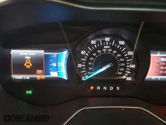 2013 Ford Fusion SE with VIN 3FA6P0HR9DR361988, listed as a Copart auction lot 58756875 with 110,007 mi miles and Salvage title. Bid and sale history available at DreamBid. Image 9.