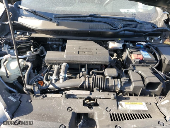 2022 Honda CR-V EX with VIN 2HKRW2H5XNH617417, listed as a Copart auction lot 42567585 with 34,447 mi miles and Salvage Title. Bid and sale history available at carsss.com. Image 12.