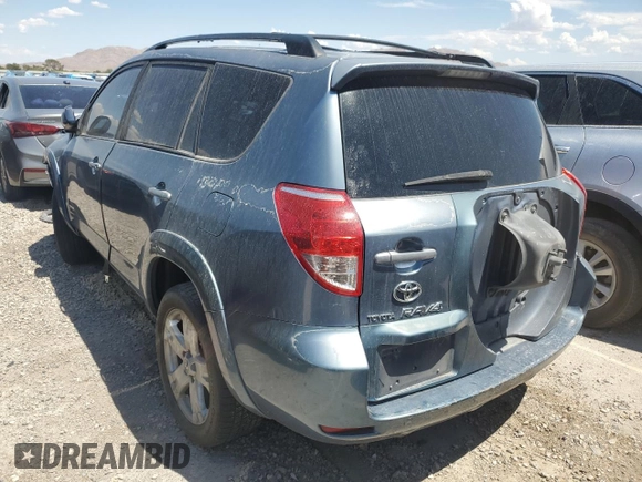 2006 Toyota RAV4 Sport with VIN JTMBD32V165006098, listed as a Copart auction lot 54634335 with Not provided miles and Non repairable. Bid and sale history available at DreamBid. Image 2.