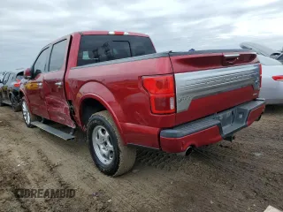 2019 Ford F-150 Limited with VIN 1FTEW1EG8KFA09819, listed as a Copart auction lot 47557435 with 169,346 mi miles and Salvage Title. Bid and sale history available at carsss.com. Image 2.