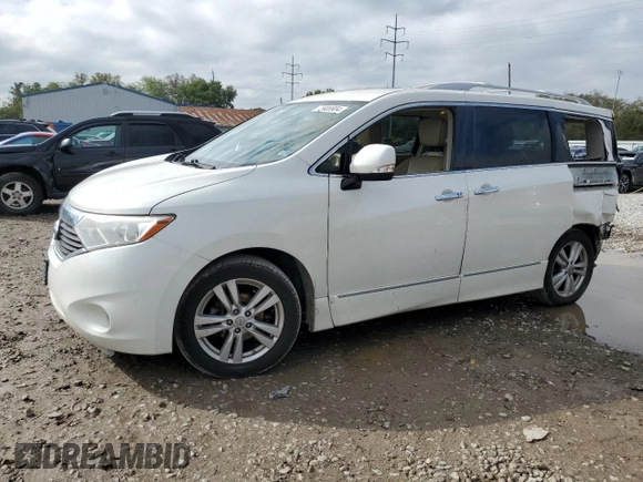 2015 Nissan Quest S with VIN JN8AE2KP6F9120020, listed as a Copart auction lot 73989904 with 0 mi miles and Salvage Title. Bid and sale history available at carsss.com. Image 1.