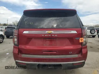 2022 Chevrolet Tahoe LT z VIN 1GNSCNKD8NR107255, wystawiony jako Copart lot #49085035 z przebiegiem Nie podano mil oraz Szkoda całkowita • Salvage title. Historia ofert i sprzedaży dostępna na DreamBid. Obrazek 6.