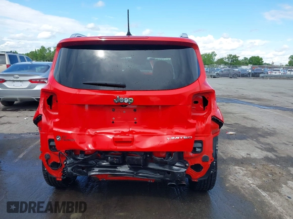 2018 Jeep Renegade Limited with VIN ZACCJADBXJPH12121, listed as a IAAI auction lot 42003114 with 53,126 mi miles and . Bid and sale history available at DreamBid. Image 17.