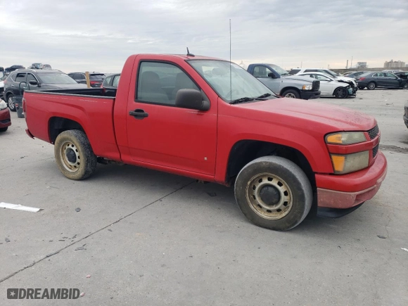 2008 Chevrolet Colorado Work Truck with VIN 1GCCS149788116508, listed as a Copart auction lot 83220364 with 210,211 mi miles and Salvage Title. Bid and sale history available at carsss.com. Image 4.