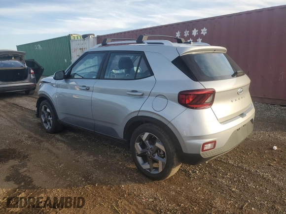 2023 Hyundai Venue SEL with VIN KMHRC8A35PU218357, listed as a Copart auction lot 77599524 with 27,102 mi miles and Salvage title. Bid and sale history available at DreamBid. Image 2.
