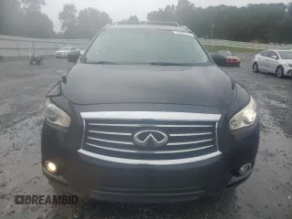 2013 Infiniti JX35 with VIN 5N1AL0MN9DC324307, listed as a Copart auction lot 72595514 with 106,443 mi miles and Salvage Title. Bid and sale history available at carsss.com. Image 5.