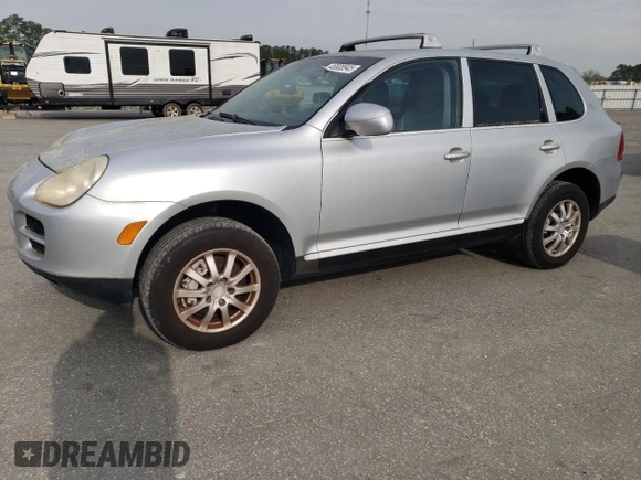 2004 Porsche Cayenne with VIN WP1AA29P54LA23905, listed as a Copart auction lot 46808945 with 232,504 mi miles and Clean Title. Bid and sale history available at carsss.com. Image 1.
