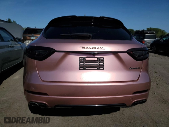 2017 Maserati Levante with VIN ZN661XUS1HX243202, listed as a Copart auction lot 55456535 with 77,738 mi miles and Salvage Title. Bid and sale history available at carsss.com. Image 6.