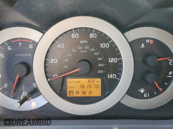 2006 Toyota RAV4 with VIN JTMZD33V165014828, listed as a Copart auction lot 75956434 with 161,575 mi miles and Salvage Title. Bid and sale history available at carsss.com. Image 9.