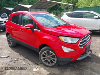 2019 Ford EcoSport Titanium z VIN MAJ6S3KL5KC291440, wystawiony jako IAAI lot #42350853 z przebiegiem 53 032 mil mil oraz . Historia ofert i sprzedaży dostępna na DreamBid. Obrazek 1.
