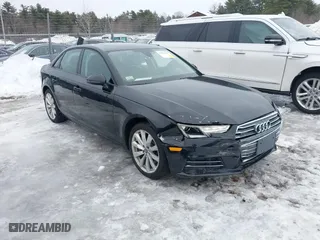 2017 Audi A4 Premium with VIN WAUANAF49HN002895, listed as a IAAI auction lot 41632787 with 106,768 mi miles. Bid and sale history available at carsss.com. Image 1.