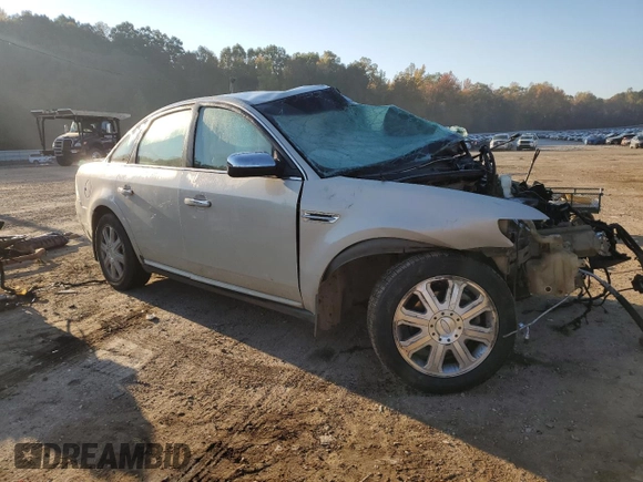 2008 Ford Taurus Limited with VIN 1FAHP28W48G103563, listed as a Copart auction lot 77028144 with 0 mi miles and Salvage Title. Bid and sale history available at carsss.com. Image 4.