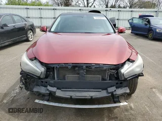 2014 Infiniti Q50 Hybrid Premium with VIN JN1AV7AR2EM702478, listed as a Copart auction lot 53332775 with 115,142 mi miles and Clean Title. Bid and sale history available at DreamBid. Image 5.