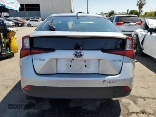 2022 Toyota Prius L Eco with VIN JTDKAMFU1N3179243, listed as a Copart auction lot 52598805 with 0 mi miles and Non Repairable. Bid and sale history available at carsss.com. Image 6.