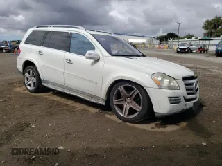 2010 Mercedes-Benz GL-Class GL 550 with VIN 4JGBF8GE9AA575244, listed as a Copart auction lot 72387904 with 82,750 mi miles and Salvage Title. Bid and sale history available at carsss.com. Image 4.