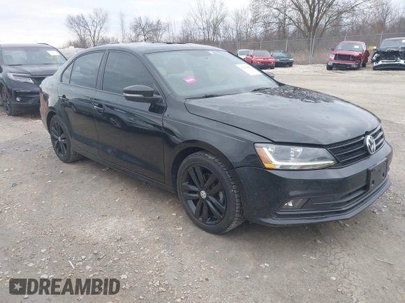 2018 Volkswagen Jetta SE Sport with VIN 3VWD17AJ1JM222931, listed as a IAAI auction lot 42121447 with 134,321 mi miles and . Bid and sale history available at DreamBid. Image 1.