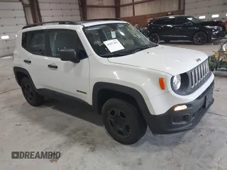 2015 Jeep Renegade Sport with VIN ZACCJBAH1FPC17179, listed as a IAAI auction lot 41857483 with 107,426 mi miles and . Bid and sale history available at DreamBid. Image 1.
